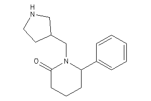 6-phenyl-1-(pyrrolidin-3-ylmethyl)-2-piperidone