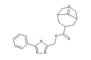 9-ketobicyclo[3.3.1]nonane-7-carboxylic Acid (5-phenyl-1,3,4-oxadiazol-2-yl)methyl Ester