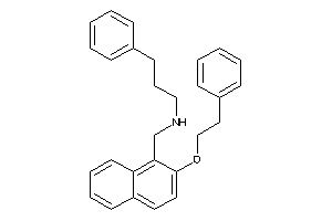 (2-phenethyloxy-1-naphthyl)methyl-(3-phenylpropyl)amine