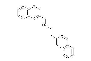 2H-chromen-3-ylmethyl-[2-(2-naphthyl)ethyl]amine