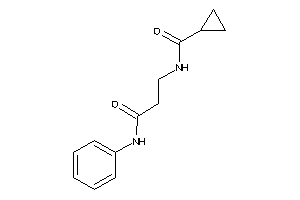 N-(3-anilino-3-keto-propyl)cyclopropanecarboxamide