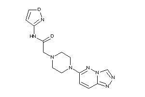 N-isoxazol-3-yl-2-[4-([1,2,4]triazolo[3,4-f]pyridazin-6-yl)piperazino]acetamide