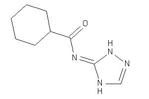 Image of N-(1,4-dihydro-1,2,4-triazol-5-ylidene)cyclohexanecarboxamide