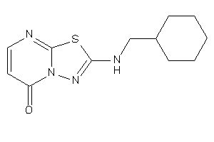 Image of 2-(cyclohexylmethylamino)-[1,3,4]thiadiazolo[3,2-a]pyrimidin-5-one