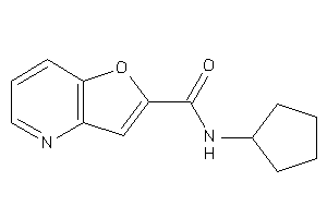 N-cyclopentylfuro[3,2-b]pyridine-2-carboxamide