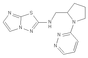 Imidazo[2,1-b][1,3,4]thiadiazol-2-yl-[(1-pyridazin-3-ylpyrrolidin-2-yl)methyl]amine