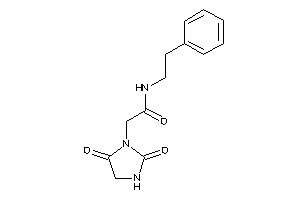 2-(2,5-diketoimidazolidin-1-yl)-N-phenethyl-acetamide