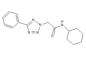 N-cyclohexyl-2-(5-phenyltetrazol-2-yl)acetamide