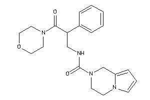 N-(3-keto-3-morpholino-2-phenyl-propyl)-3,4-dihydro-1H-pyrrolo[1,2-a]pyrazine-2-carboxamide