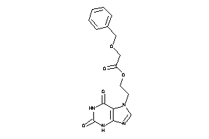 2-benzoxyacetic Acid 2-(2,6-diketo-3H-purin-7-yl)ethyl Ester