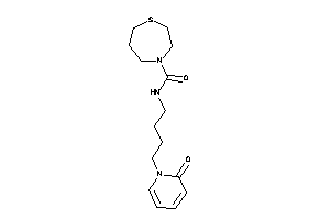 Image of N-[4-(2-keto-1-pyridyl)butyl]-1,4-thiazepane-4-carboxamide