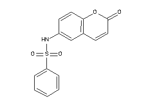 N-(2-ketochromen-6-yl)benzenesulfonamide