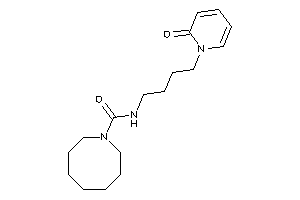 N-[4-(2-keto-1-pyridyl)butyl]azocane-1-carboxamide