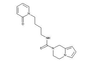 N-[4-(2-keto-1-pyridyl)butyl]-3,4-dihydro-1H-pyrrolo[1,2-a]pyrazine-2-carboxamide