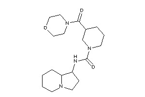 N-indolizidin-1-yl-3-(morpholine-4-carbonyl)piperidine-1-carboxamide