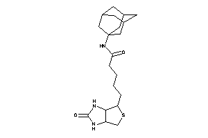 N-(1-adamantyl)-5-(2-keto-1,3,3a,4,6,6a-hexahydrothieno[3,4-d]imidazol-4-yl)valeramide