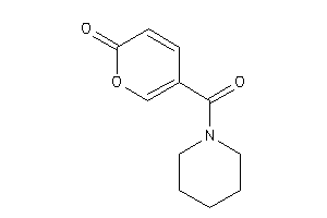 5-(piperidine-1-carbonyl)pyran-2-one