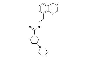 N-[2-(4H-1,3-benzodioxin-8-yl)ethyl]-3-pyrrolidino-pyrrolidine-1-carboxamide