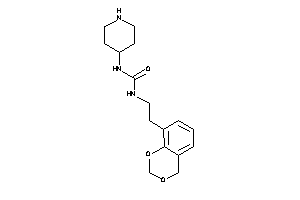 1-[2-(4H-1,3-benzodioxin-8-yl)ethyl]-3-(4-piperidyl)urea