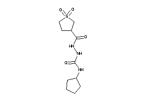 1-cyclopentyl-3-[(1,1-diketothiolane-3-carbonyl)amino]urea