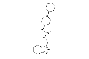 1-(1-cyclohexyl-4-piperidyl)-3-(5,6,7,8-tetrahydro-[1,2,4]triazolo[4,3-a]pyridin-3-ylmethyl)urea