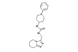 1-(1-phenyl-4-piperidyl)-3-(5,6,7,8-tetrahydro-[1,2,4]triazolo[4,3-a]pyridin-3-ylmethyl)urea