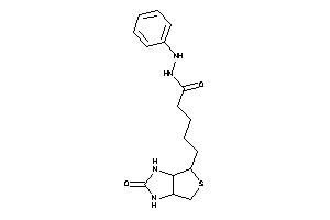 Image of 5-(2-keto-1,3,3a,4,6,6a-hexahydrothieno[3,4-d]imidazol-4-yl)-N'-phenyl-valerohydrazide