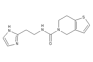 N-[2-(1H-imidazol-2-yl)ethyl]-6,7-dihydro-4H-thieno[3,2-c]pyridine-5-carboxamide