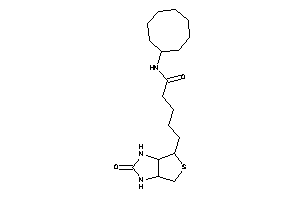 N-cyclooctyl-5-(2-keto-1,3,3a,4,6,6a-hexahydrothieno[3,4-d]imidazol-4-yl)valeramide