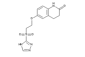 6-[2-(4H-1,2,4-triazol-3-ylsulfonyl)ethoxy]-3,4-dihydrocarbostyril