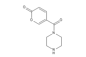 Image of 5-(piperazine-1-carbonyl)pyran-2-one