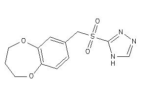 3-(3,4-dihydro-2H-1,5-benzodioxepin-7-ylmethylsulfonyl)-4H-1,2,4-triazole