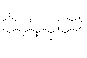 1-[2-(6,7-dihydro-4H-thieno[3,2-c]pyridin-5-yl)-2-keto-ethyl]-3-(3-piperidyl)urea