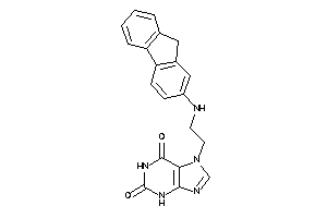 7-[2-(9H-fluoren-2-ylamino)ethyl]xanthine