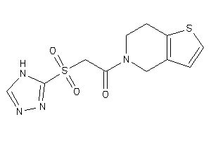 1-(6,7-dihydro-4H-thieno[3,2-c]pyridin-5-yl)-2-(4H-1,2,4-triazol-3-ylsulfonyl)ethanone