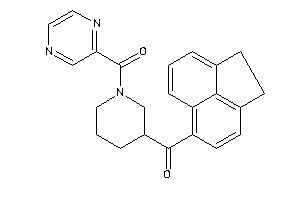 Acenaphthen-5-yl-(1-pyrazinoyl-3-piperidyl)methanone
