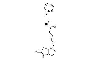 5-(2-keto-1,3,3a,4,6,6a-hexahydrothieno[3,4-d]imidazol-4-yl)-N-[2-(2-pyridyl)ethyl]valeramide