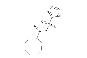 1-(azocan-1-yl)-2-(4H-1,2,4-triazol-3-ylsulfonyl)ethanone