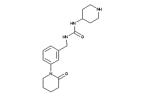 1-[3-(2-ketopiperidino)benzyl]-3-(4-piperidyl)urea