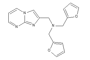 Bis(2-furfuryl)-(imidazo[1,2-a]pyrimidin-2-ylmethyl)amine