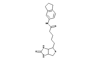 N-indan-5-yl-5-(2-keto-1,3,3a,4,6,6a-hexahydrothieno[3,4-d]imidazol-4-yl)valeramide