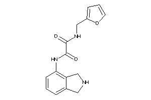 N-(2-furfuryl)-N'-isoindolin-4-yl-oxamide