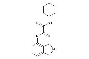 N-cyclohexyl-N'-isoindolin-4-yl-oxamide