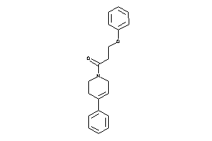 3-phenoxy-1-(4-phenyl-3,6-dihydro-2H-pyridin-1-yl)propan-1-one