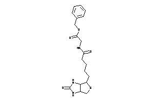 2-[5-(2-keto-1,3,3a,4,6,6a-hexahydrothieno[3,4-d]imidazol-4-yl)pentanoylamino]acetic Acid Benzyl Ester