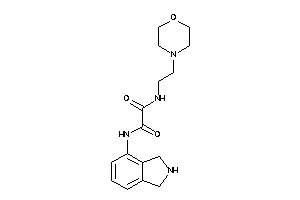 N'-isoindolin-4-yl-N-(2-morpholinoethyl)oxamide