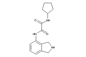 N-cyclopentyl-N'-isoindolin-4-yl-oxamide