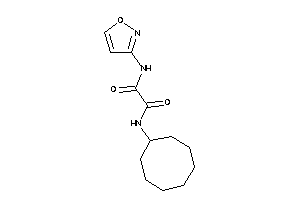 N-cyclooctyl-N'-isoxazol-3-yl-oxamide