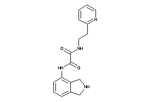 N'-isoindolin-4-yl-N-[2-(2-pyridyl)ethyl]oxamide