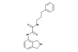 N'-isoindolin-4-yl-N-(3-phenylpropyl)oxamide